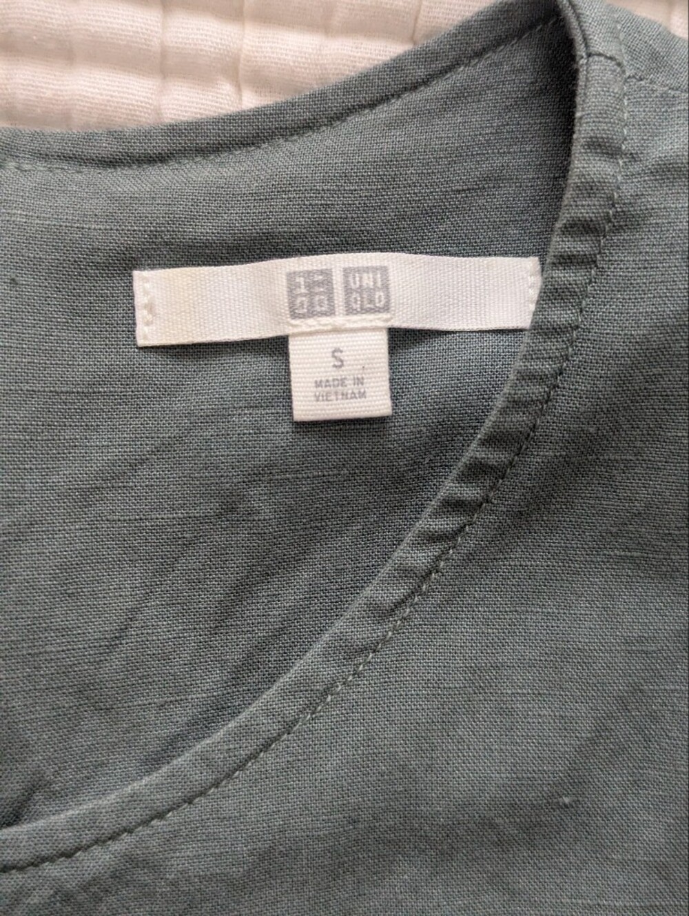 Uniqlo Mini Linen Blend Dress - Picture 4 of 7